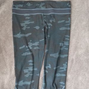Lululemon blue camo crop